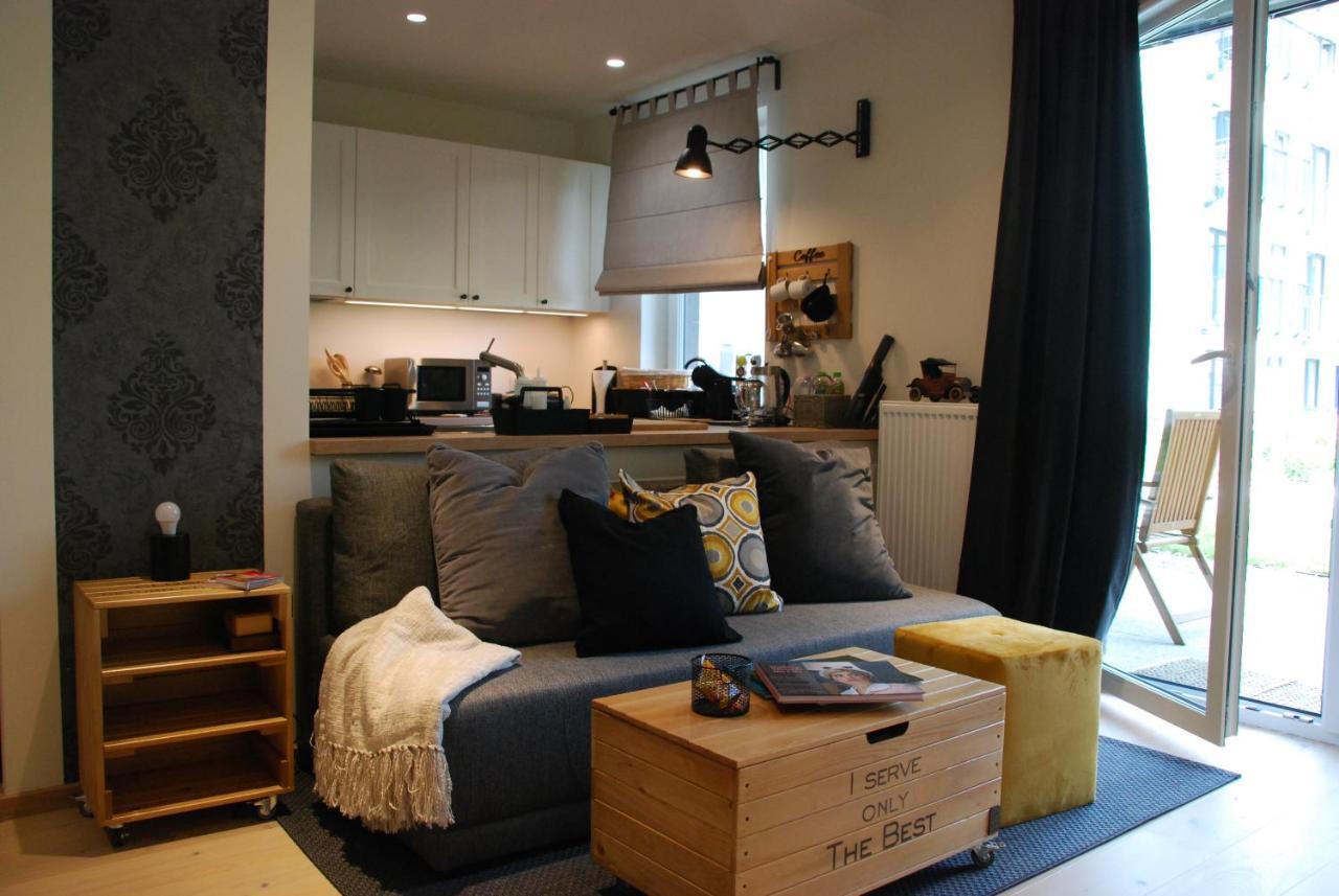 Relax&Comfort New Waw 50 Sqm With Terrace, Garden, Free Parking And Ac Warsaw Exterior photo